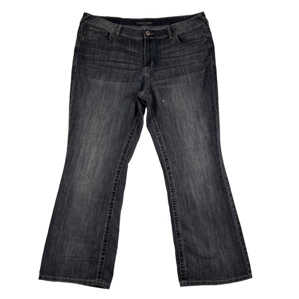 Maurice's Jeans Women's Denim 5-Pocket Boot Cut Regular Fit Blue 20W